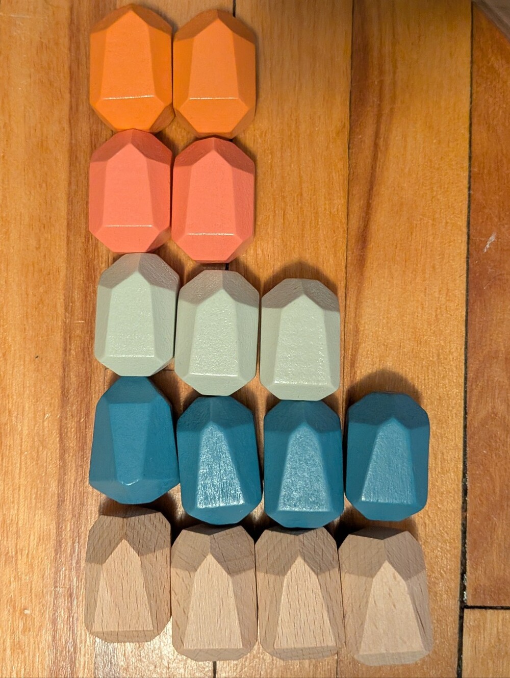 Wooden Gem Balance Rocks - Picture 3 of 4